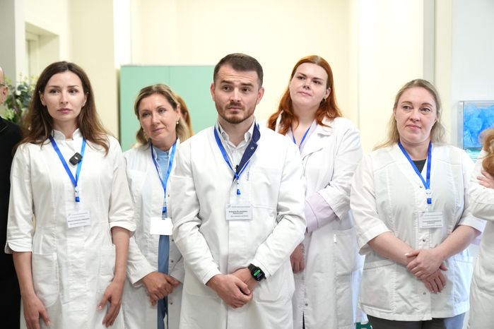 Встреча с врачами новой поликлиники в пгт Свердловский г.о. Лосино-Петровский