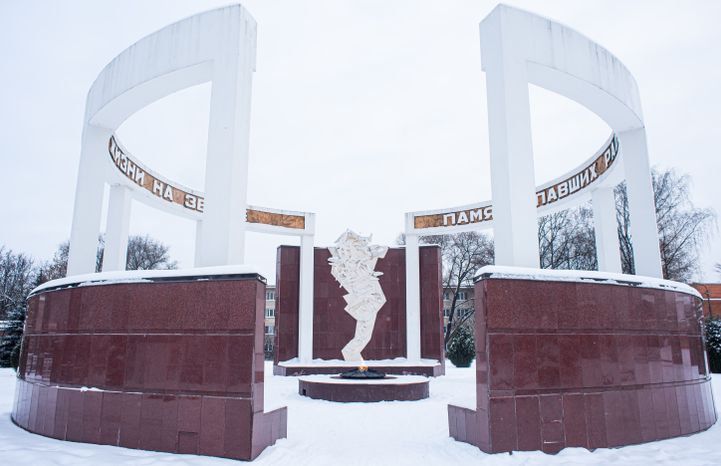 Зимние виды города Щелково