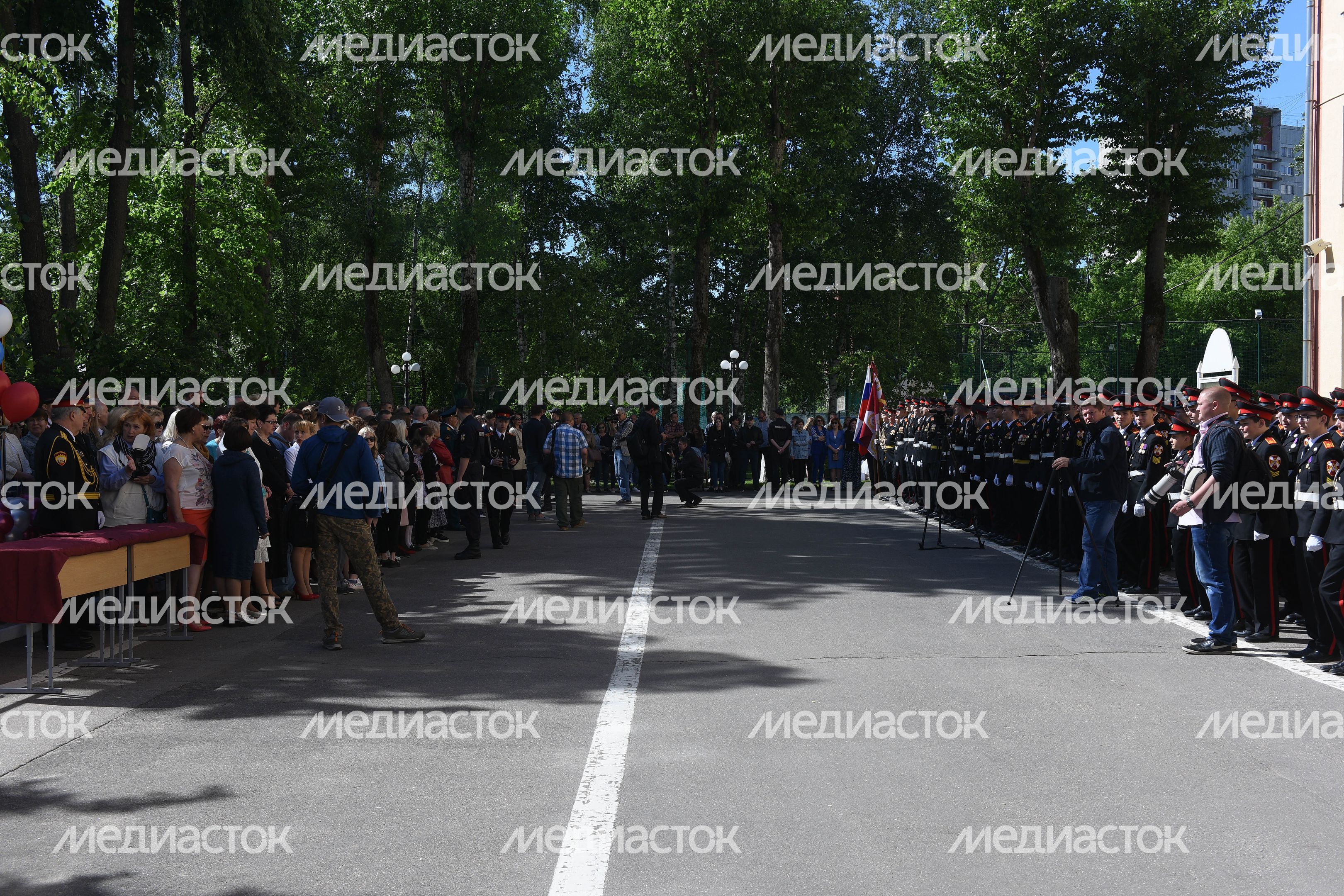Последний звонок в Московском президентском кадетском училище имени М.А. Шолохова, 1 часть