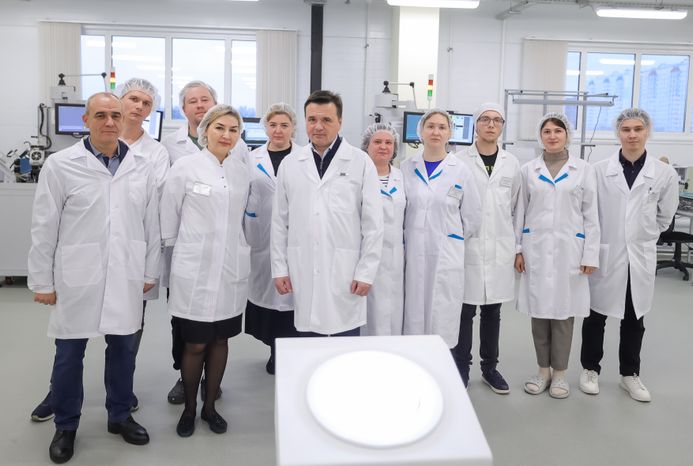 Андрей Воробьев запустил производство высокотехнологичной продукции в Подмосковье