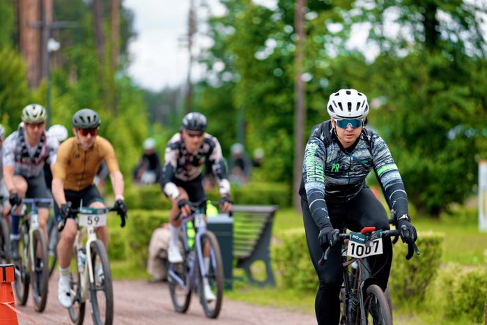 Первый велозаезд серии Gran Fondo Gravel Race в парке Малевича Одинцовского округа