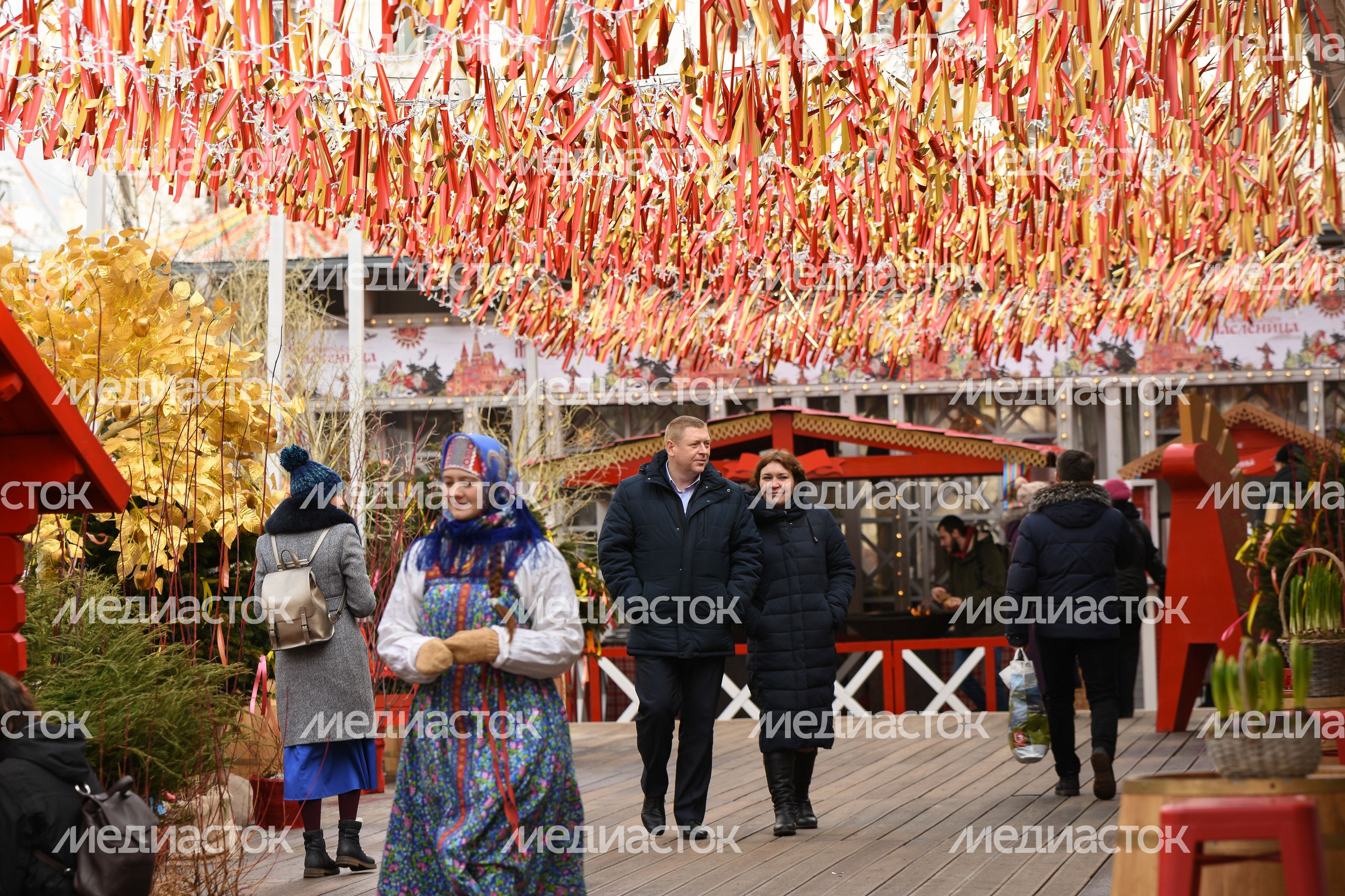 Открытие фестиваля «Московская Масленица»