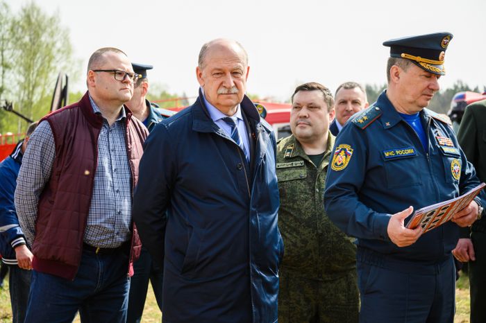 Командно-штабные учения по тушению пожаров в Богородском городском округе