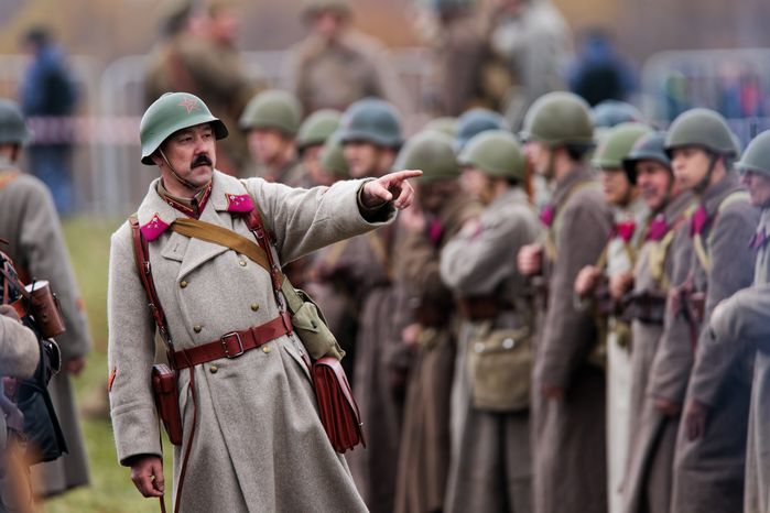 Военно-исторический фестиваль «Москва за нами. 1941 год» на Бородинском поле