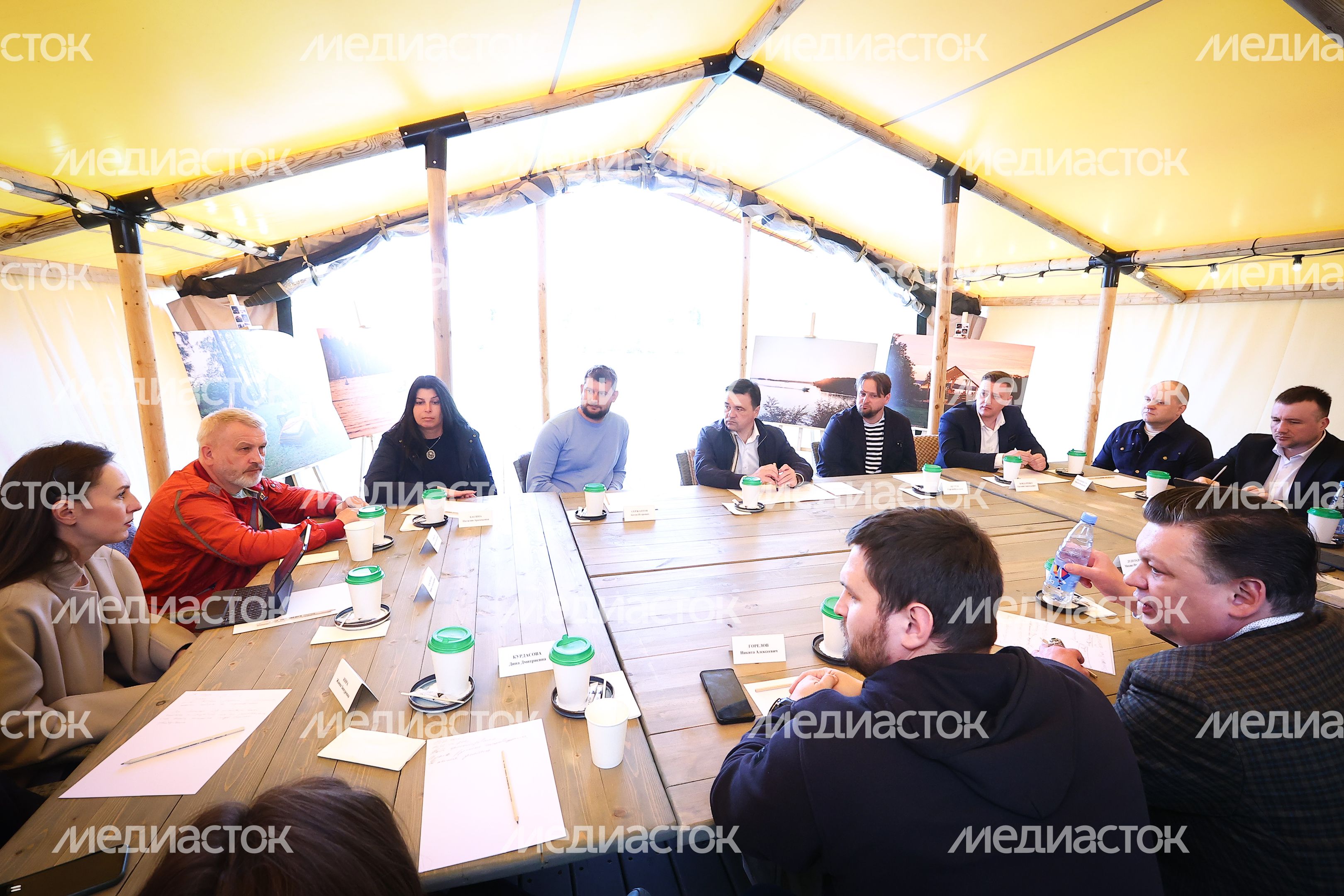 Встреча губернатора Подмосковья с представителями туристического бизнеса
