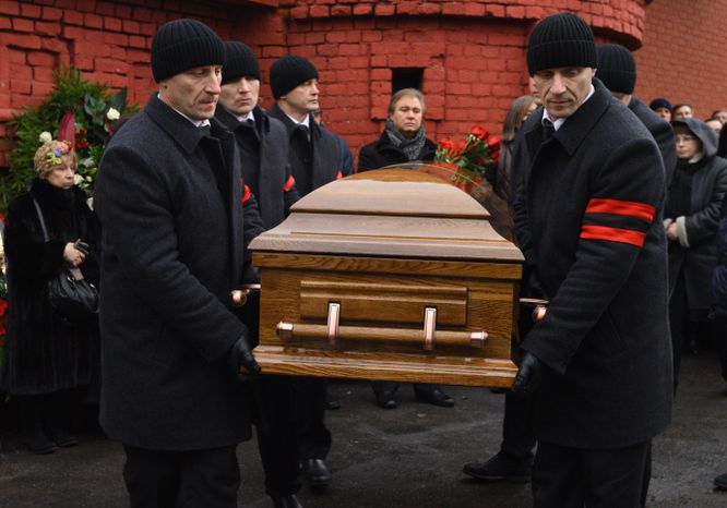 Похороны кинорежиссера Эльдара Рязанова