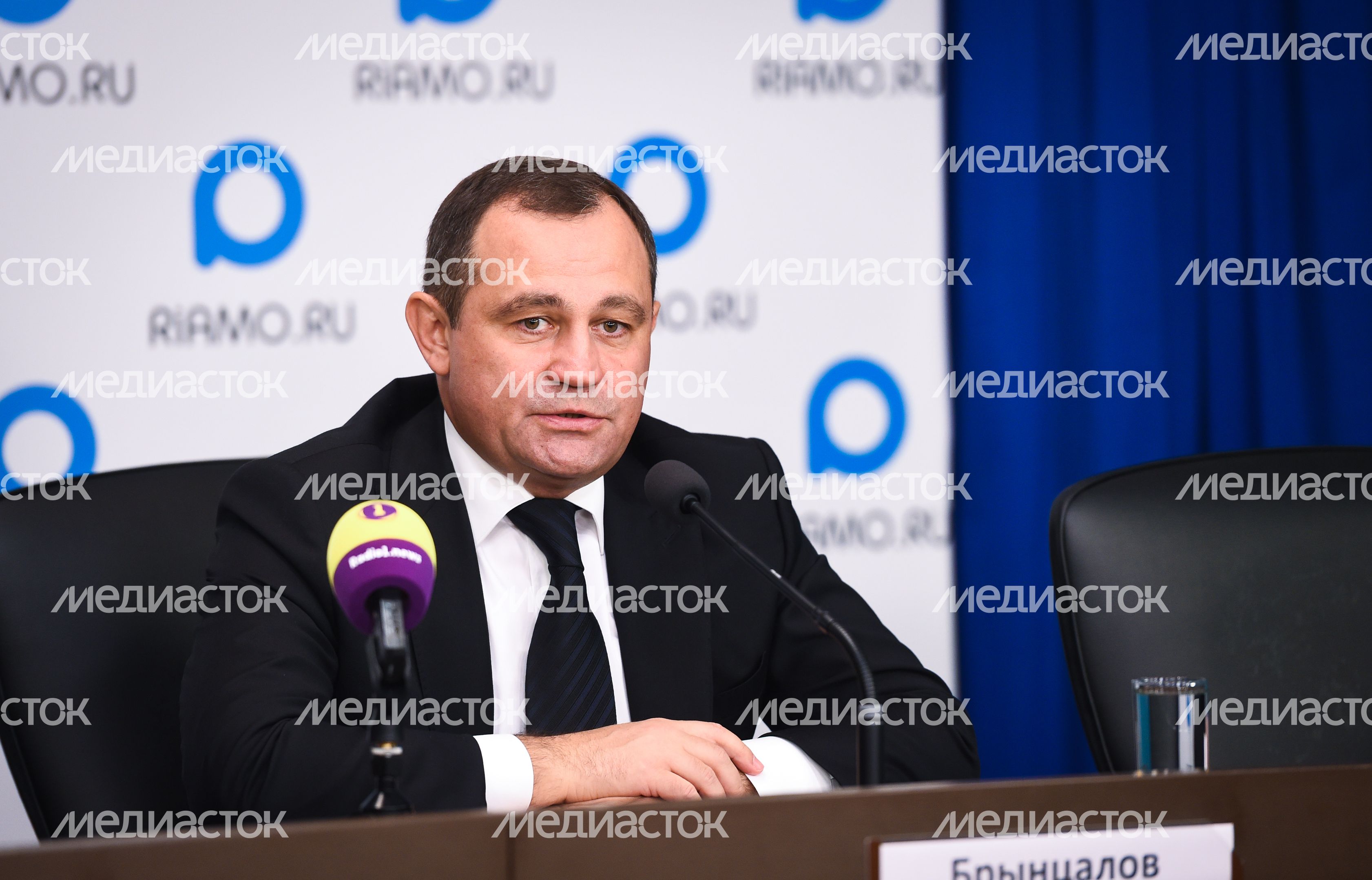 Пресс-конференция спикера Мособлдумы Игоря Брынцалова