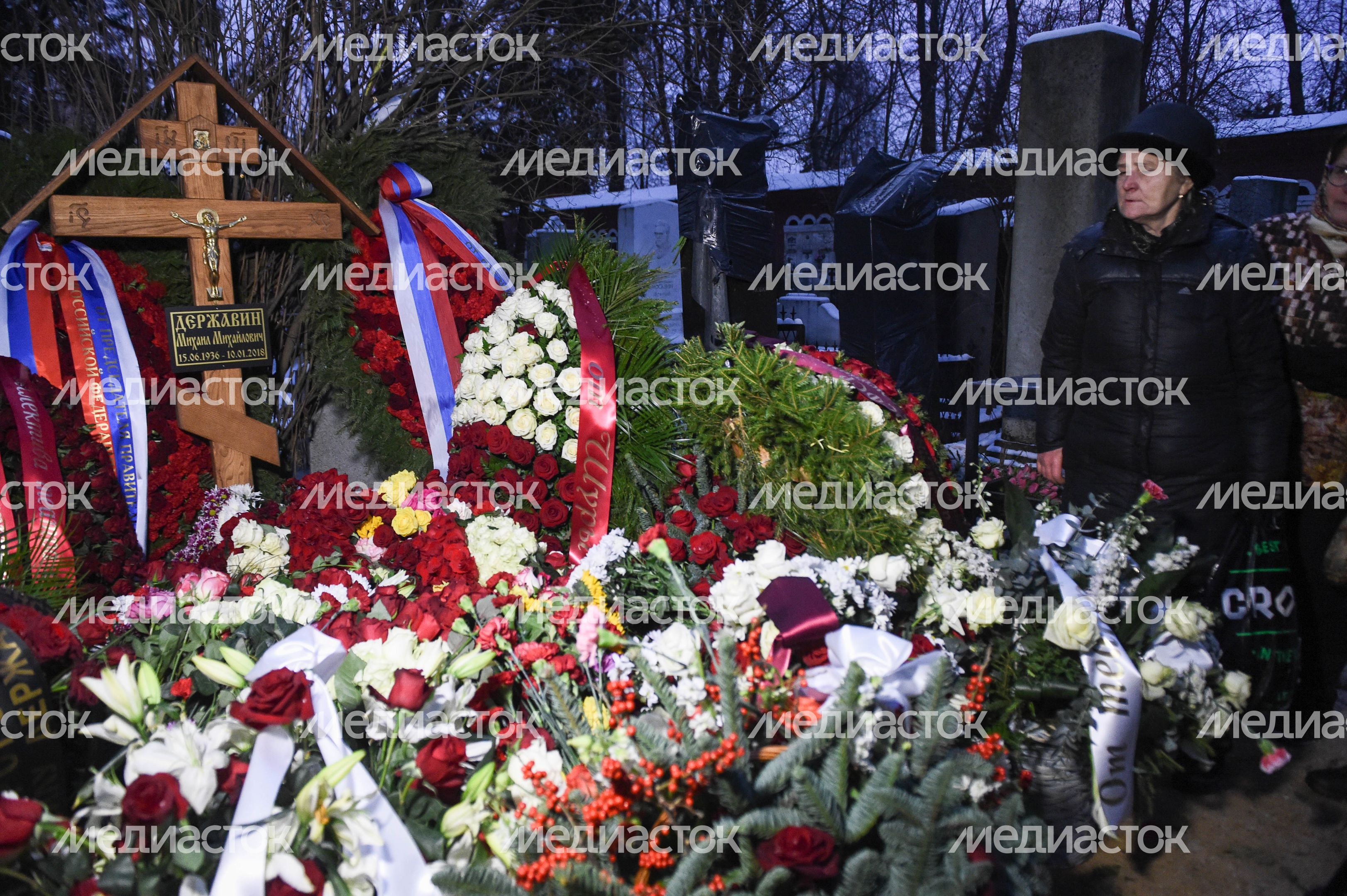 Похороны Михаила Державина Похороны Михаила Державина