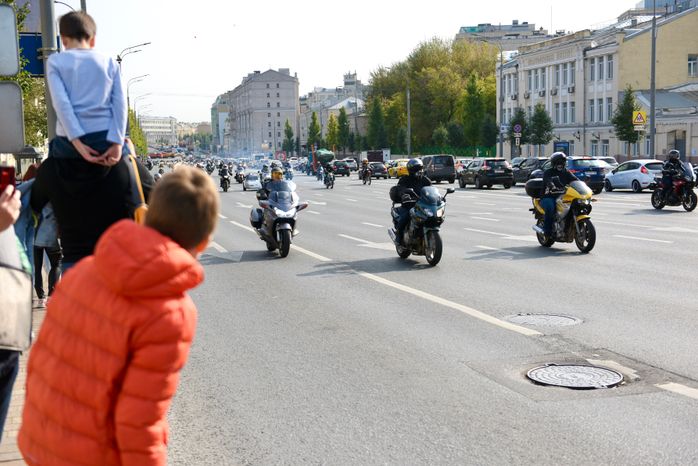 Осенний мотофестиваль в Москве