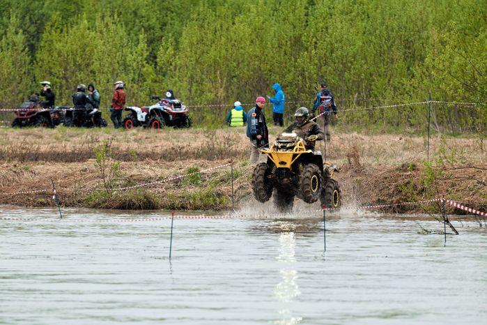 Чемпионат России по грязевым гонкам на квадроциклах «Битва за Москву – за победу!» в Центральном парке «Патриот»
