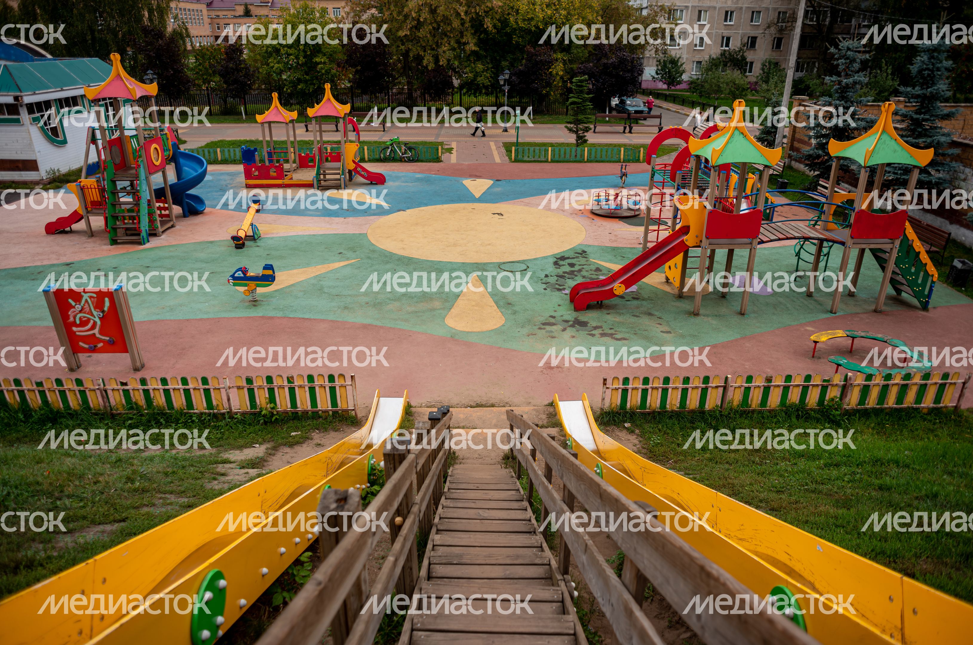 Школьный бульвар в Раменском