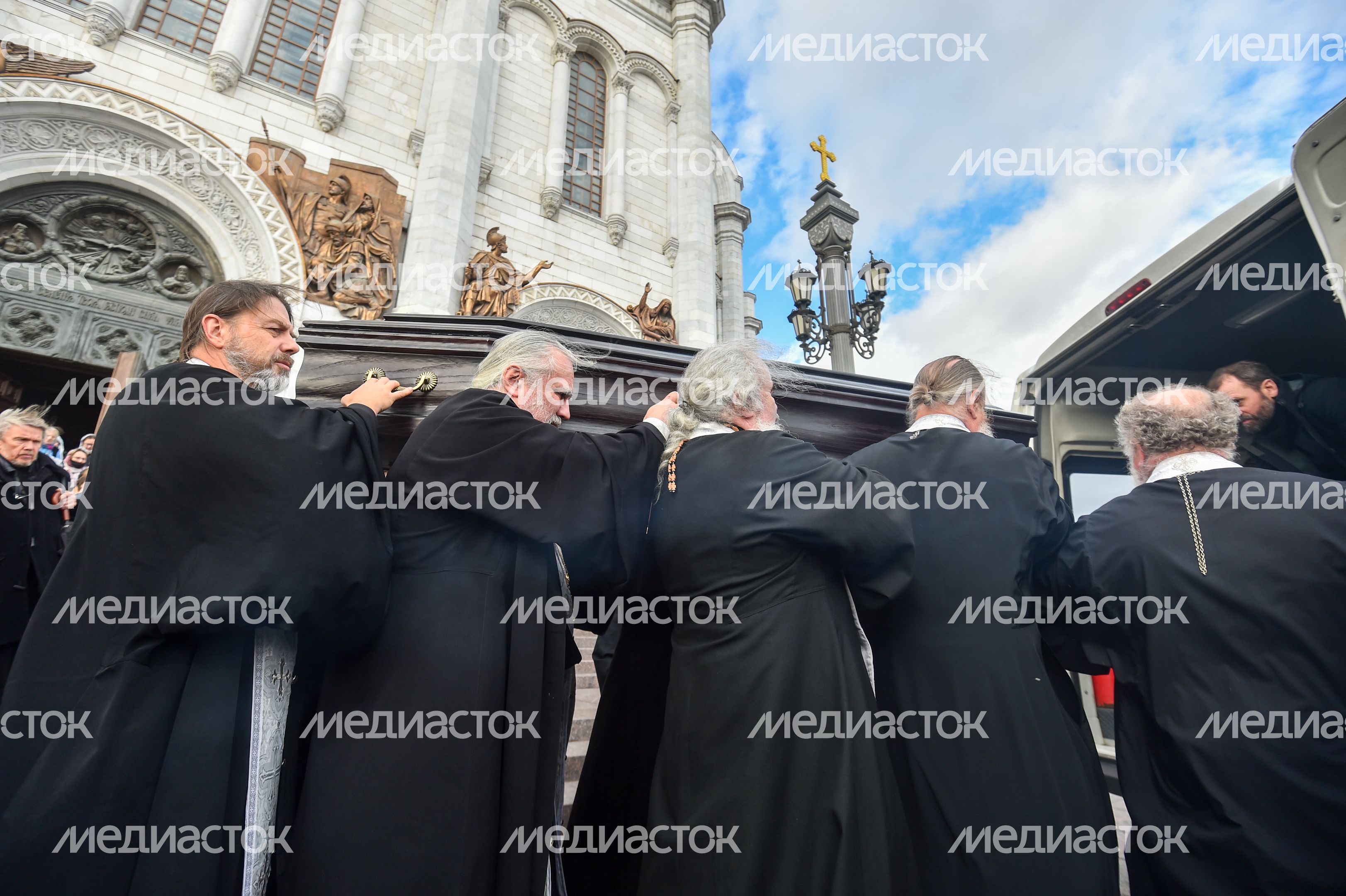 Отпевание протоиерея Димитрия Смирнова