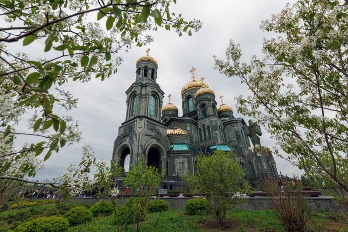 Главный храм ВС РФ в Центральном парке «Патриот» Одинцовского округа