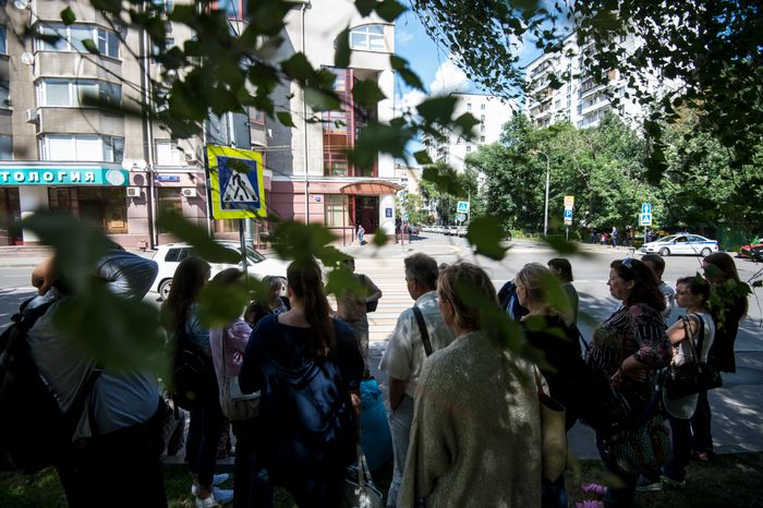 Акция протеста очередников на соцжилье в Москве