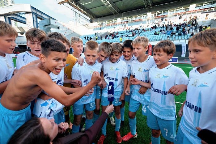 В финале Кубка Акинфеева юные футболисты «Зенита» обыграли московскую академию «Локомотив» со счетом 5:3