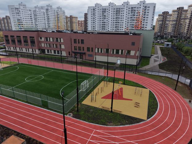 Новая школа на 1100 мест  в пгт Свердловский г.о. Лосино-Петровский готовится к открытию