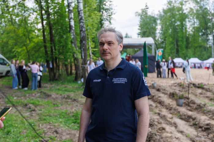 Кирилл Григорьев с командой принял участие во Всероссийской акции «Сад памяти»