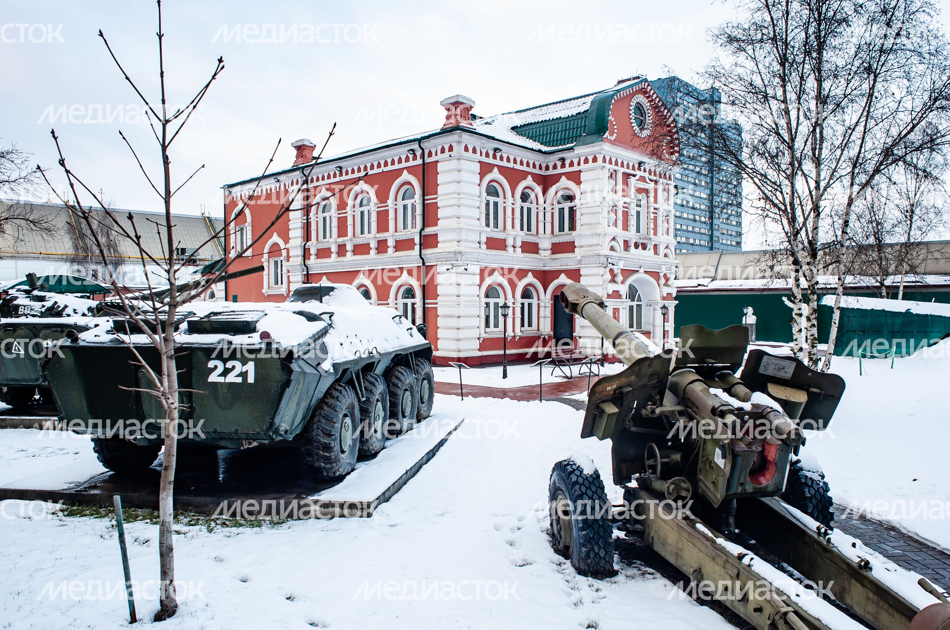 Зимние виды города Одинцово