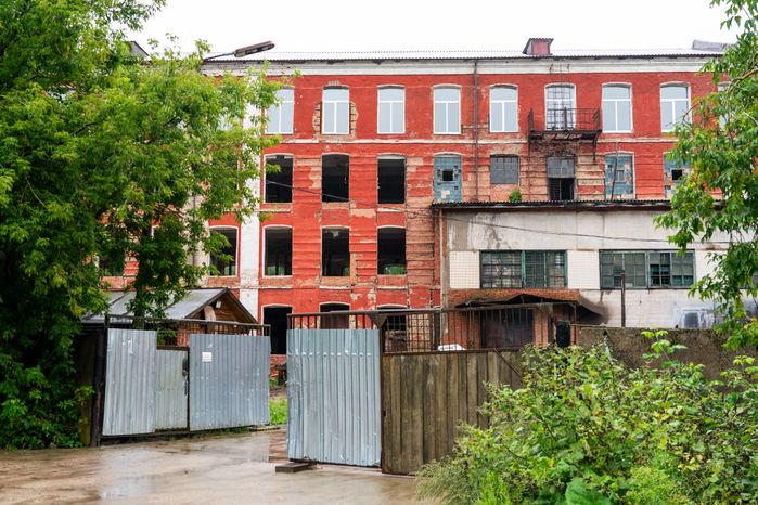 Высоковская текстильная фабрика в округе Клин