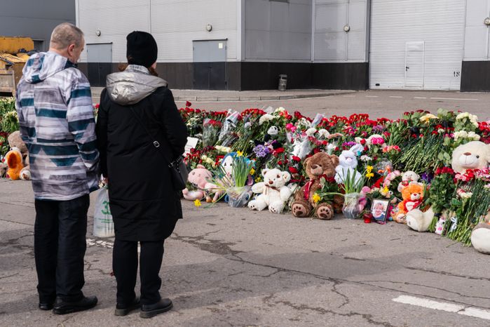 Мемориал памяти погибших в «Крокус Сити Холле» в Красногорске