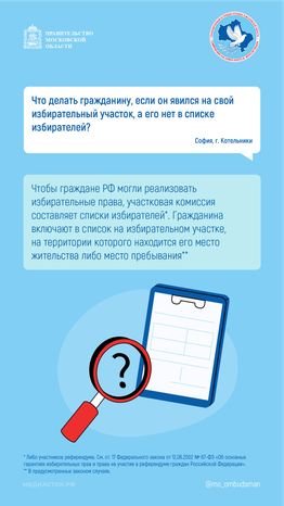 Что делать, если гражданина нет в списке избирателей вертикаль 01