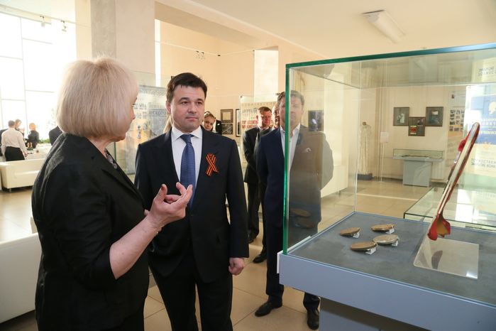 А. Воробьев посетил с рабочим визитом Клин