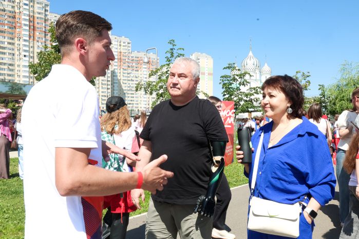 Алексей Ивлиев на фестивале регионального движения "Волонтеры Подмосковья"