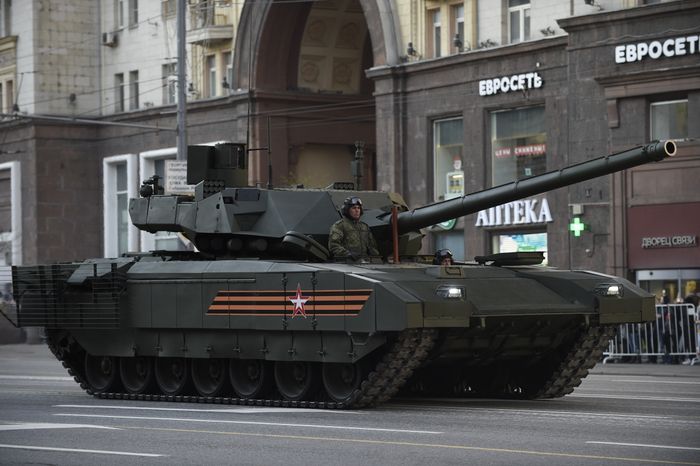 Репетиция Парада Победы на Красной площади в Москве