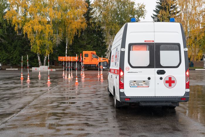Подольск. Конкурс «Лучший водитель скорой помощи»