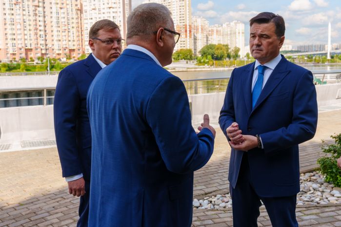 Встреча Андрея Воробьева с кандидатами в губернаторы