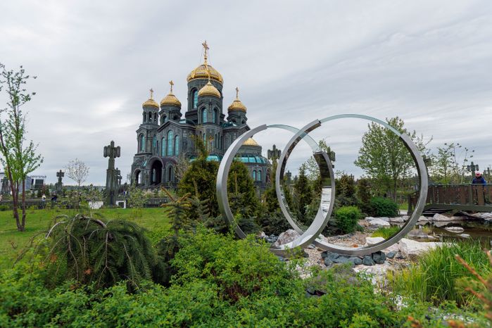Главный храм ВС РФ в Центральном парке «Патриот» Одинцовского округа
