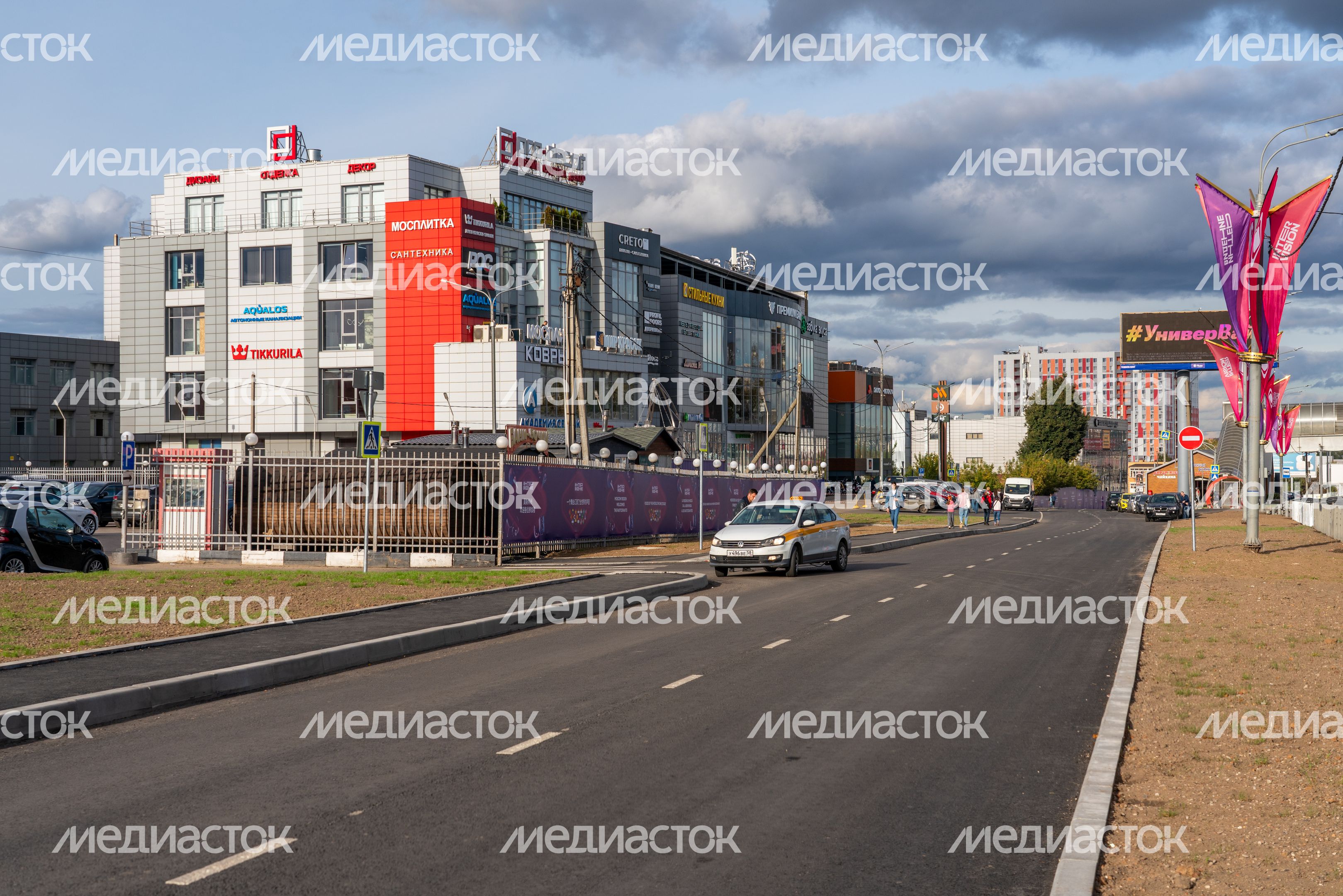Новая автодорога в Одинцово к ТПУ «Сколково» Новая автодорога в Одинцово к ТПУ «Сколково»