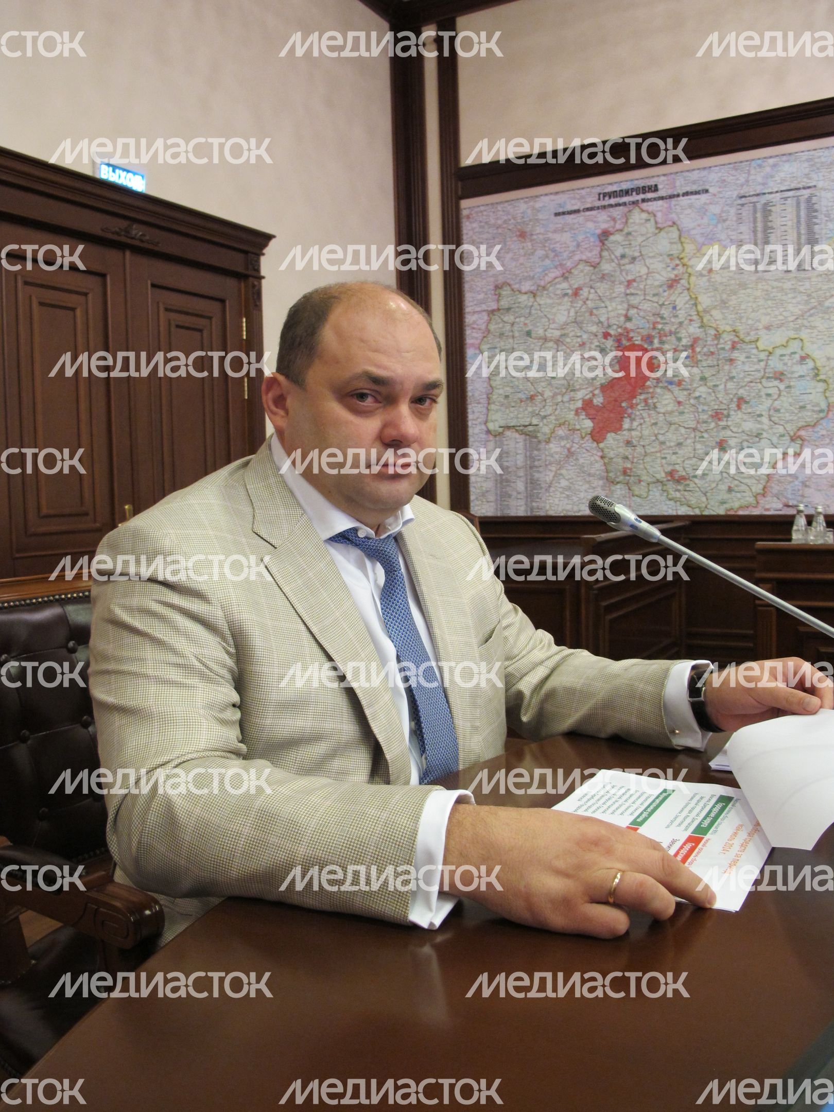 Заместитель министра строительного комплекса МО Алексей Смирнов