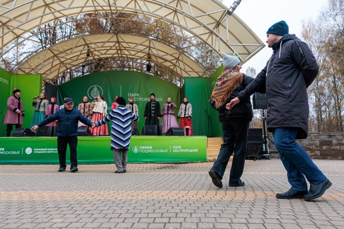 Фольклорный фестиваль «Покровские вечерки» в Клину