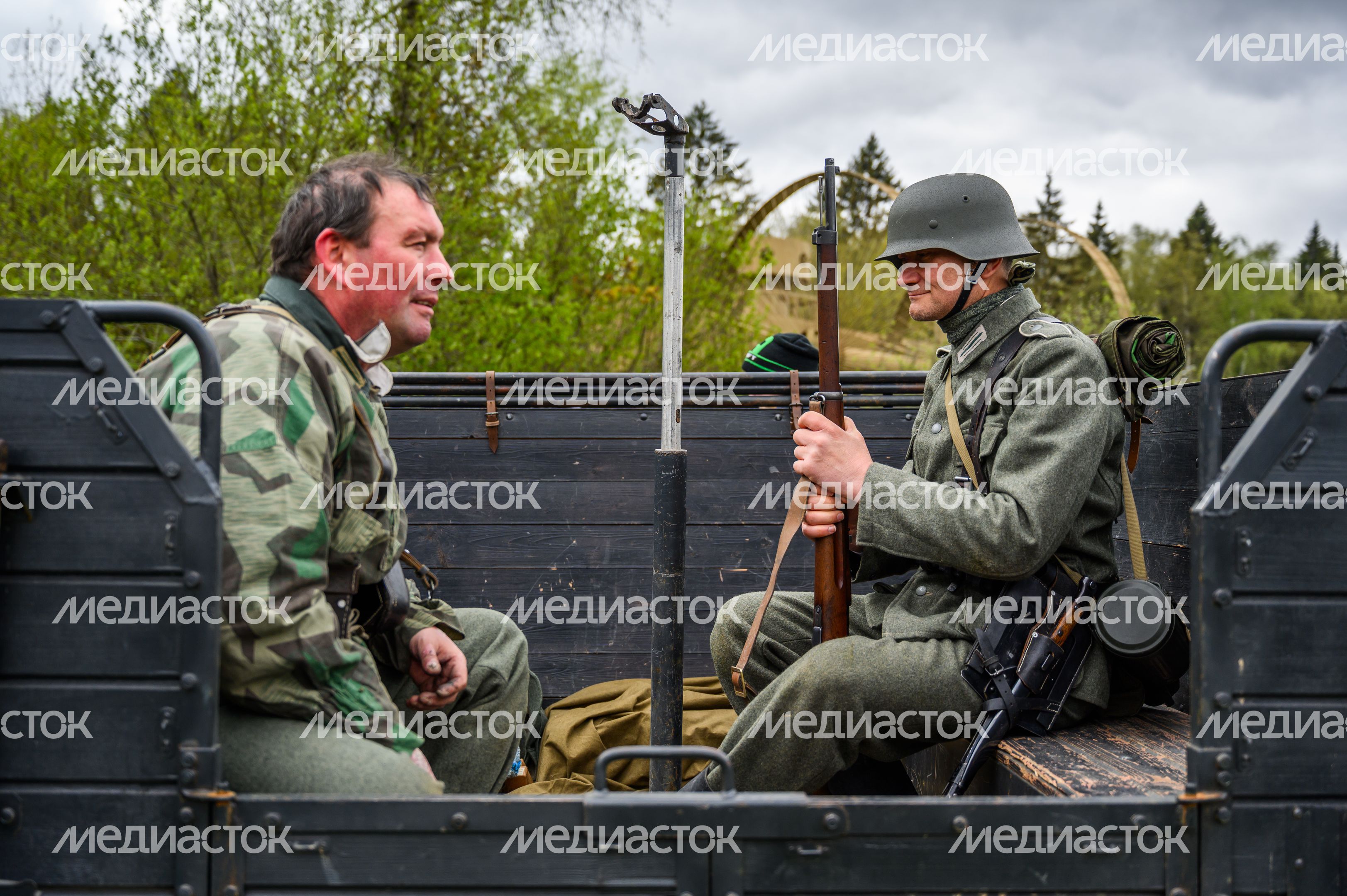 Военно-историческая реконструкция событий мая 1945 года в музее истории танка Т-34 в Мытищах Военно-историческая реконструкция событий мая 1945 года в музее истории танка Т-34 в Мытищах