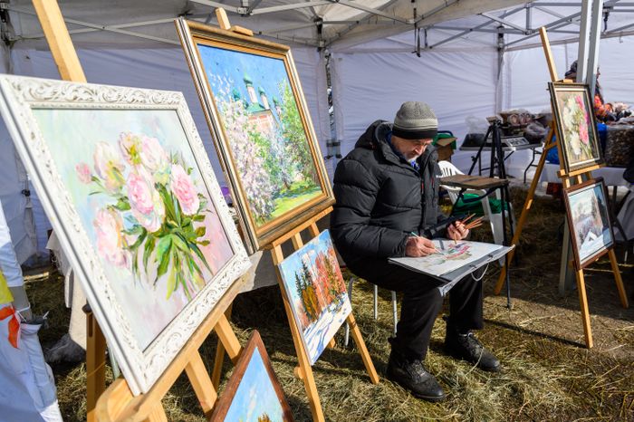 В музее-заповеднике «Горки Ленинские» прошла Арт-Масленица