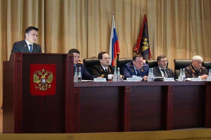 Андрей Воробьев принял участие в заседании коллегии ГУ МВД России по региону