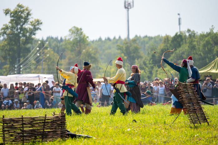 Эпоха Древней Руси XVI века на фестивале «Гуляй город» в округе Чехов
