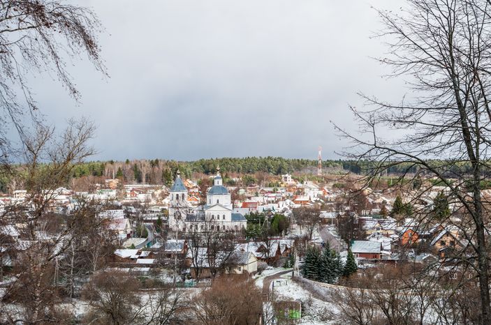 Виды города Верея