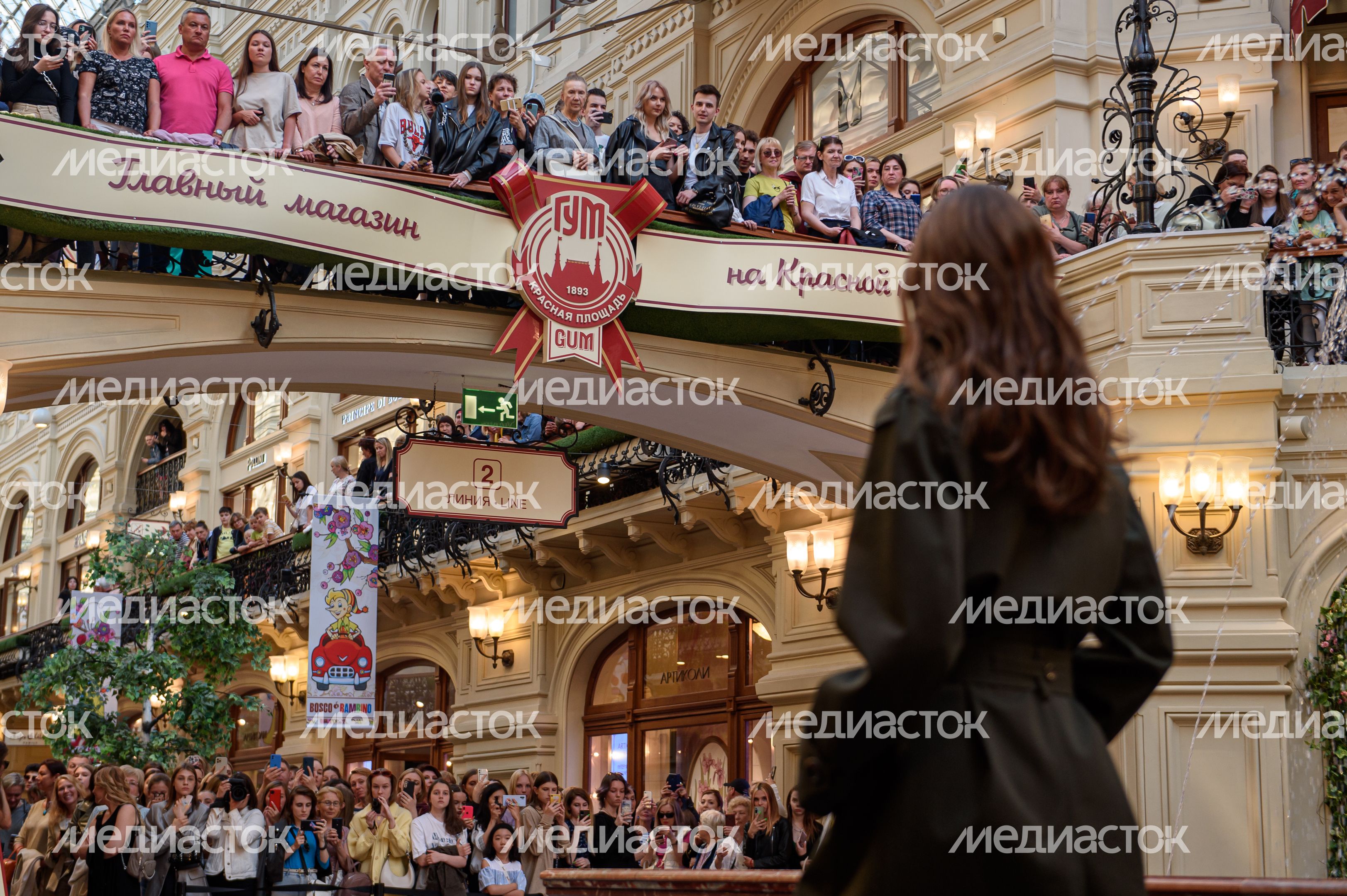 Открытие «Московской недели моды. Модная столица»