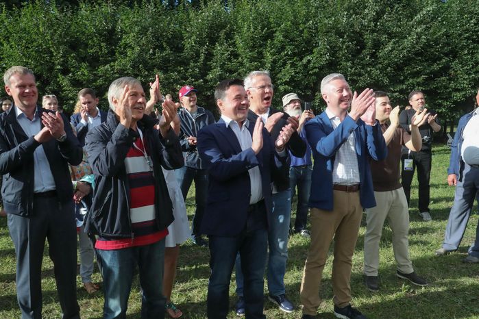 Визит Андрея Воробьева на  IV Международный фестиваль «Jazzовые сезоны» в Ленинском муниципальном районе. 