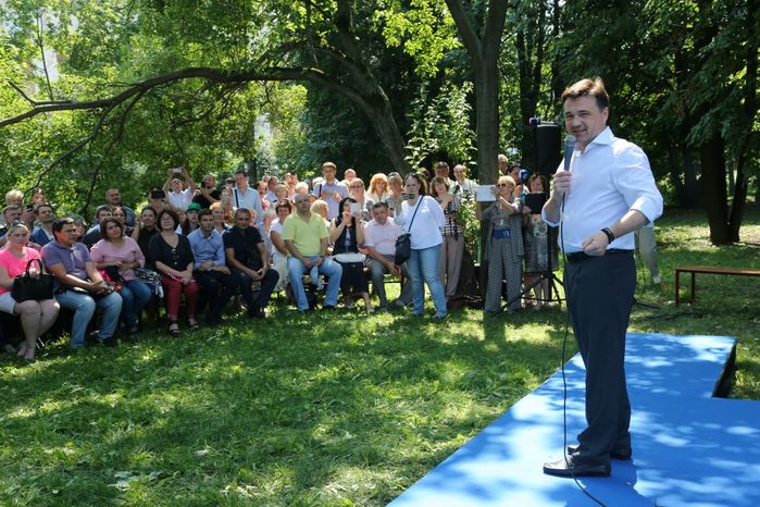 А. Воробьев посетил с рабочим визитом Мытищи