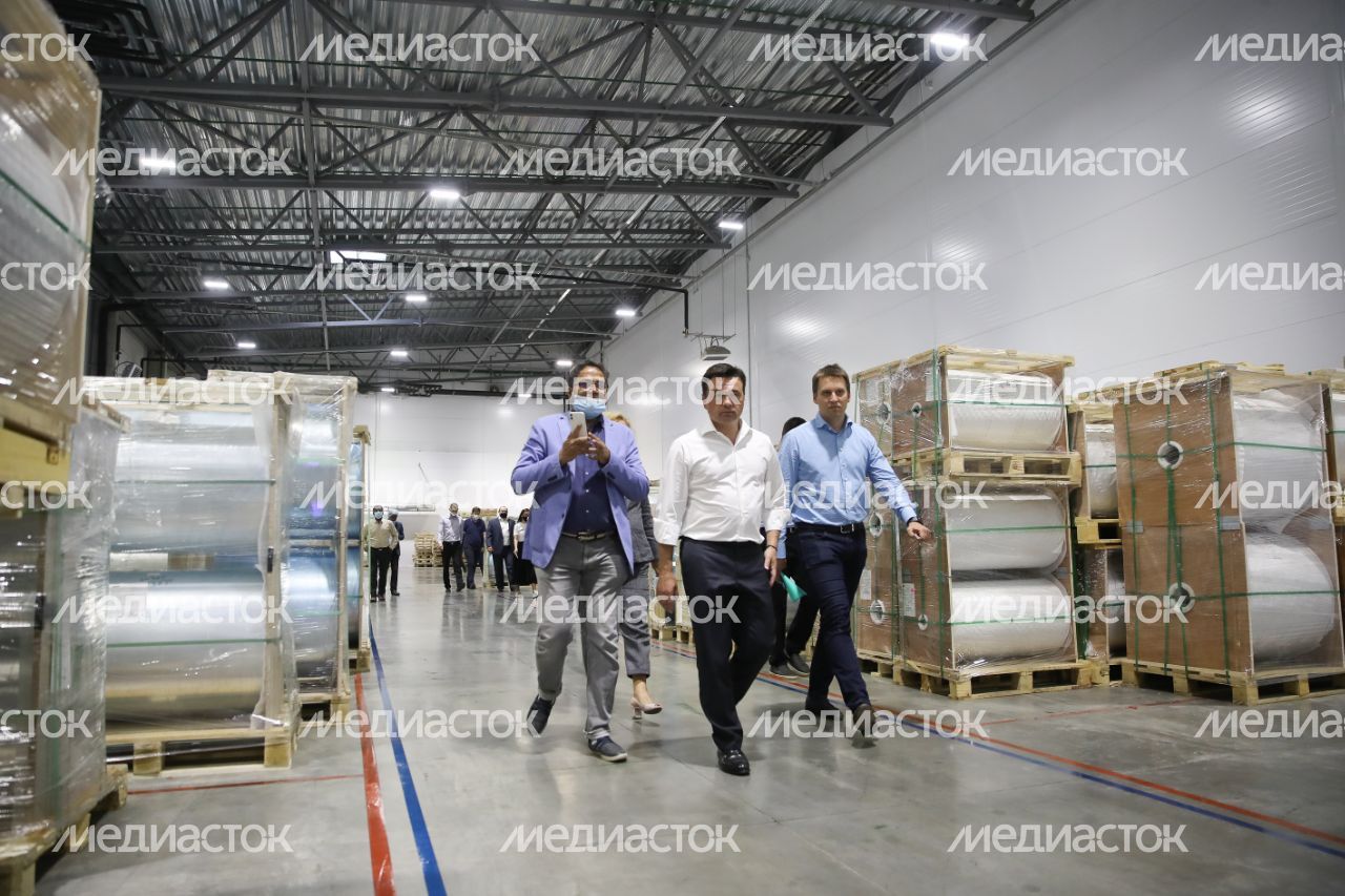 Встреча Губернатора Подмосковья с управляющим директором «Uflex Group» Ашоком Чатурведи