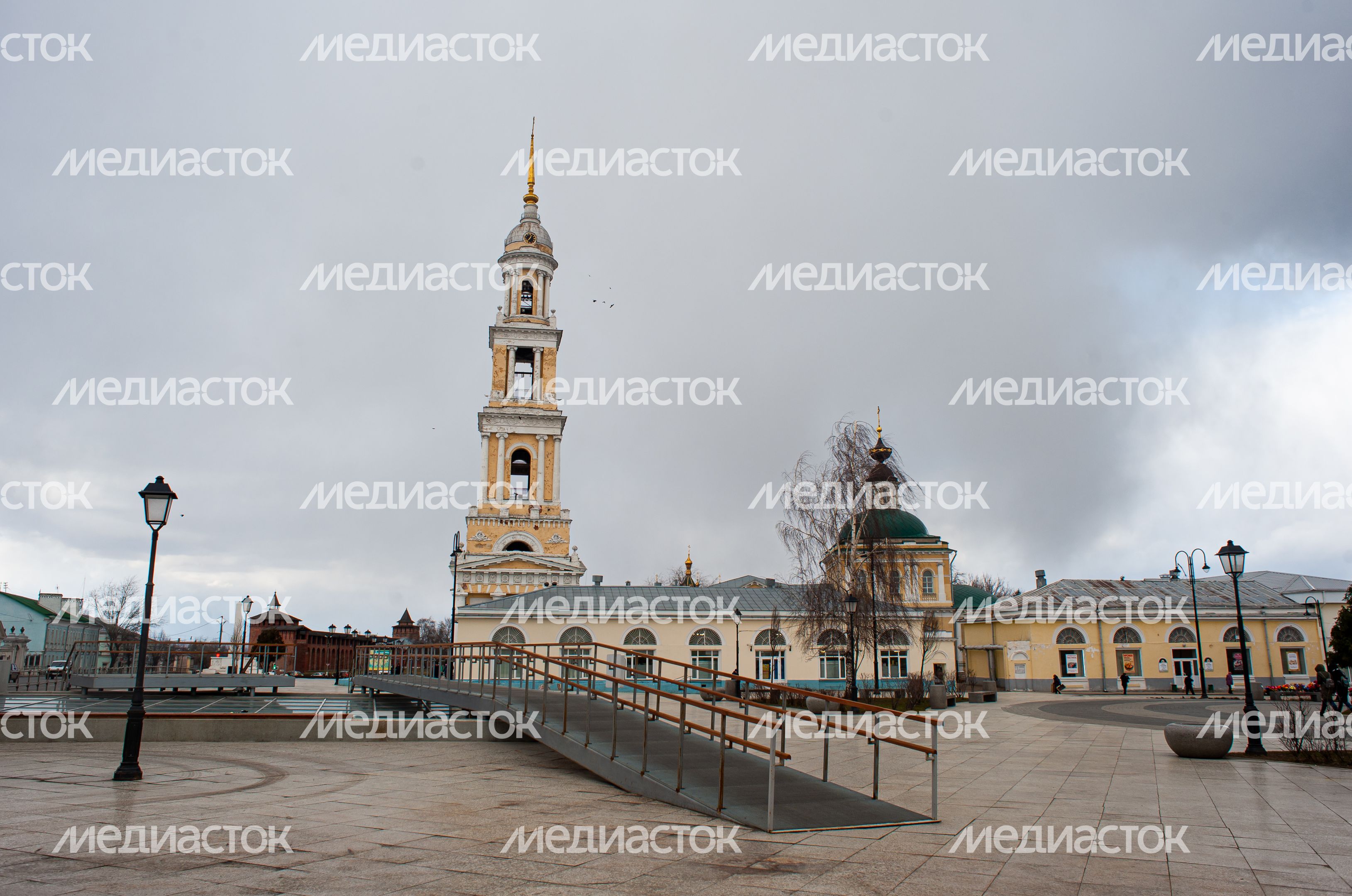 Весенние виды города Коломна