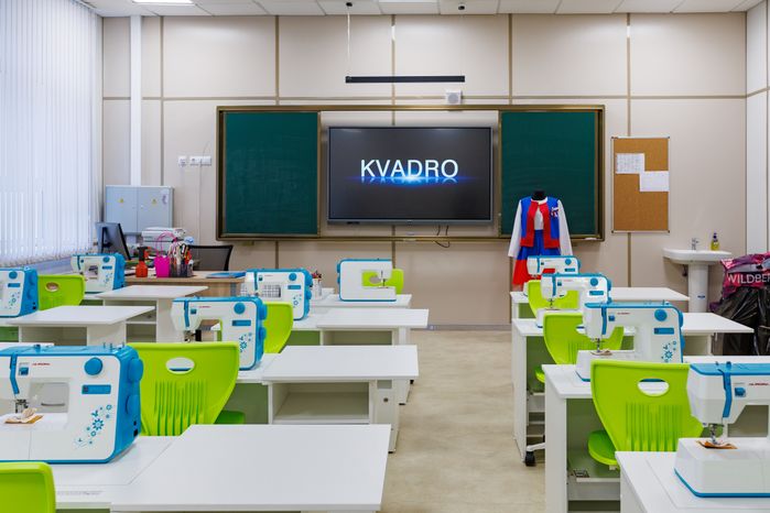 Кабинет домоводства в воспитательно-образовательном комплексе «Успех» (Гимназия № 5) в Дзержинском