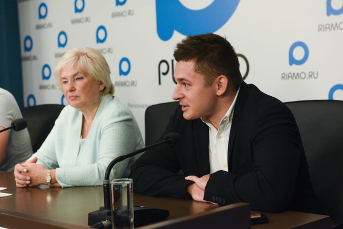 Пресс-конференция подмосковного отделения «Единой России», посвященная итогам выборов в советы депутатов городских округов Московской области