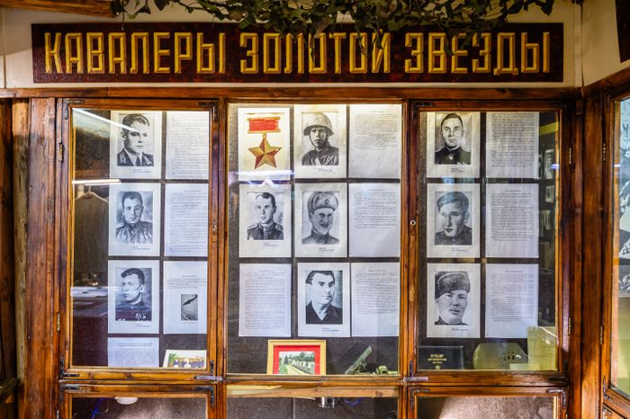 Экспозиция «Лопасненцы сражались за Родину» в Музее памяти Лопасненского края