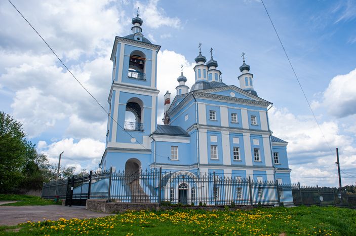 Весенние виды города Верея