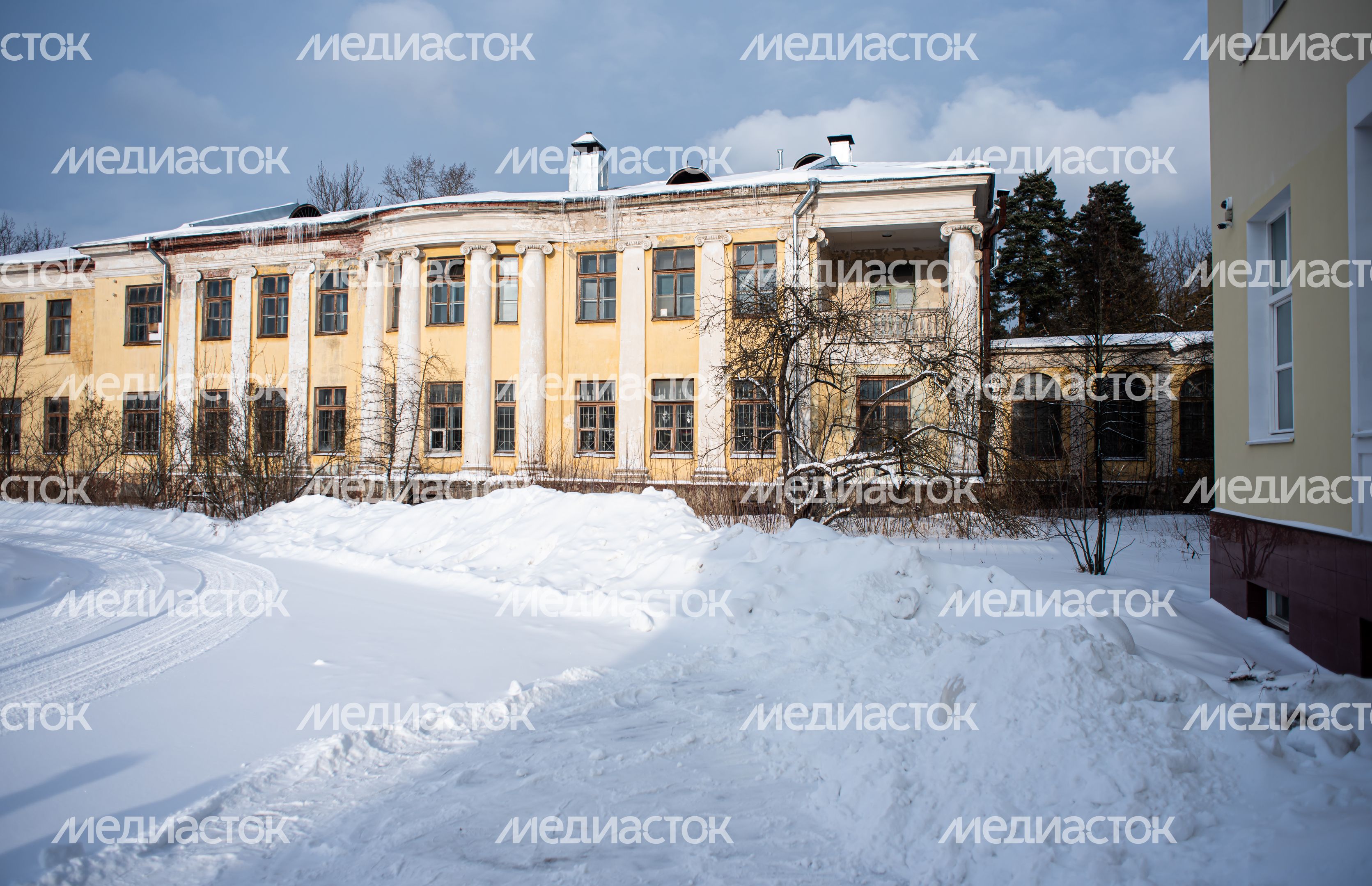 Зимние виды города Жуковский