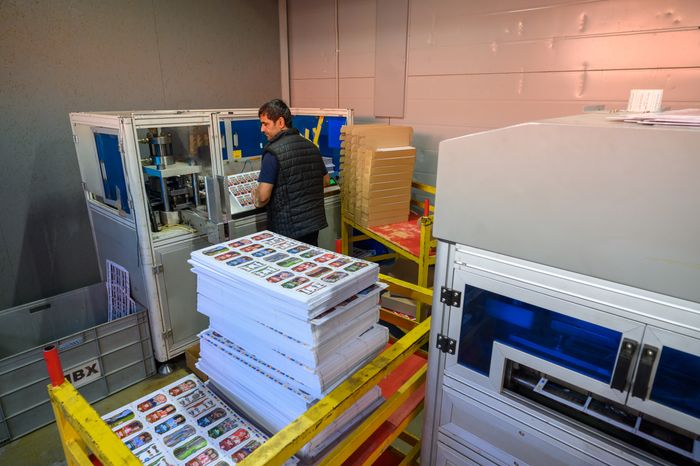 Производство полиграфической продукции на заводе ГК «ПЛАСТИК ОН ЛАЙН» в Красноармейске